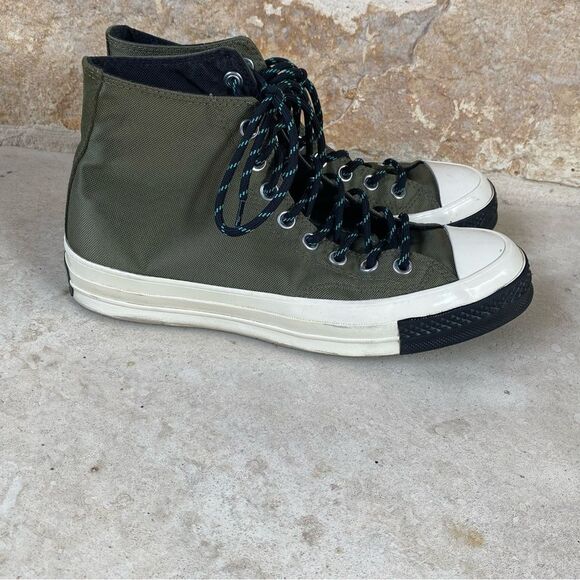 Converse Chuck Taylor All Star Hi 70 High Top 9.5 Wms /Mens 7.5 Surplus Green Hi - Picture 10 of 12